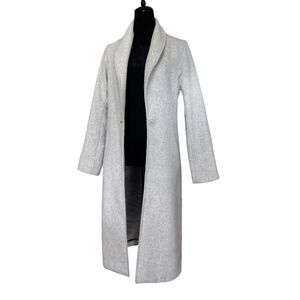 Abercrombie Wool Blend Double-Cloth Blanket Coat